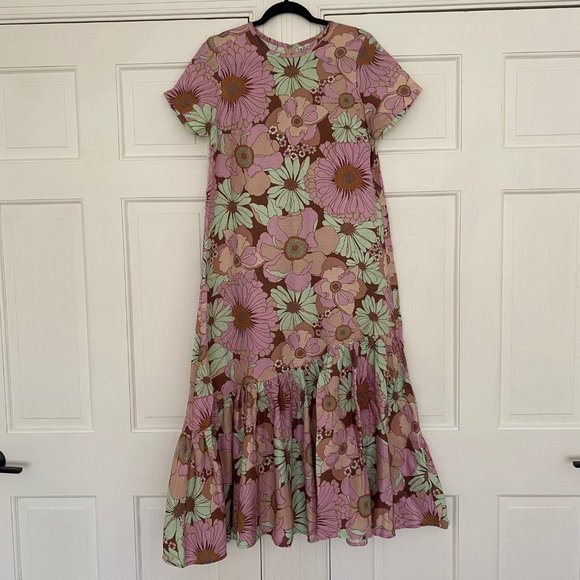 Arthur Utopic Maxi Dress in Wallpaper - Picture 2 of 3